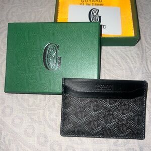 Goyard Black Card Holder